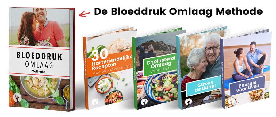 De boeken van de Bloeddruk Omlaag Methode.