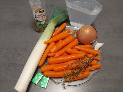 wortel soep ingrediënten