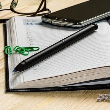 Plan het sporten in een agenda.