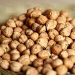 kikkererwten voor de humus dipsaus uit het DASH Dieet