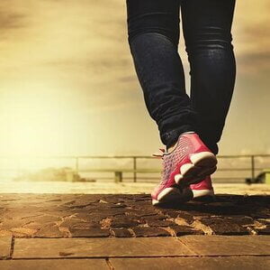 wandelen is goed voor je tijdens het DASH dieet