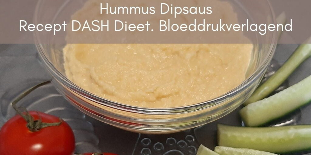 Hummus kikkererwten dipsaus met rauwkost