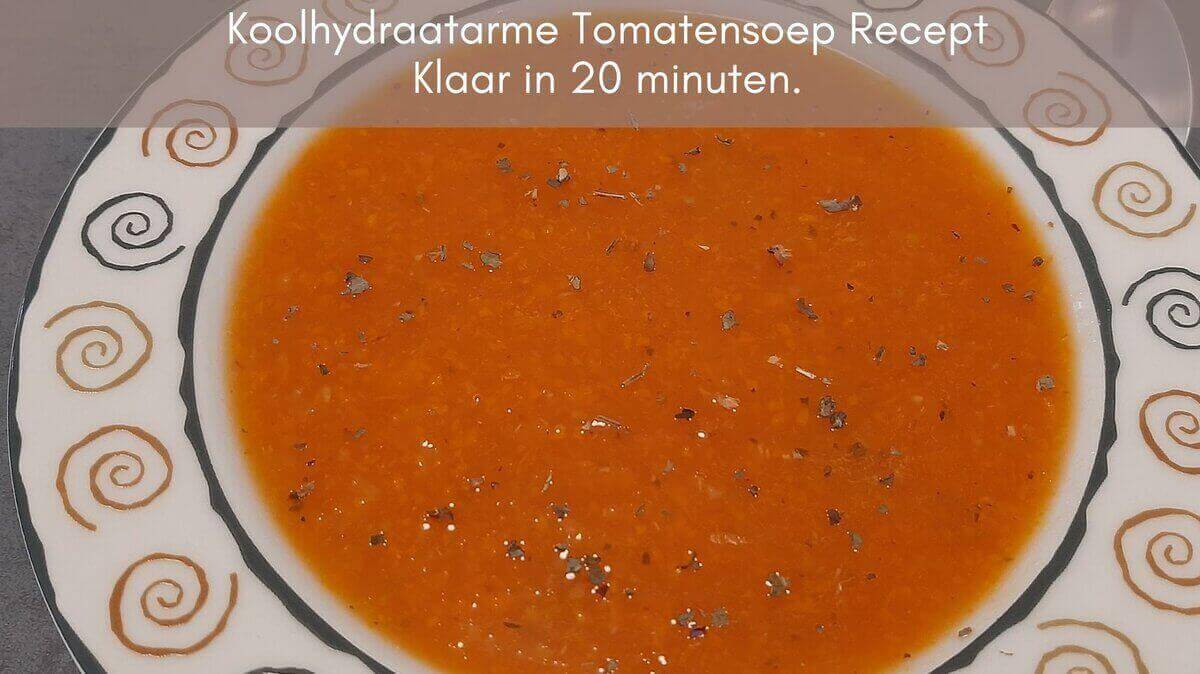 Tomatensoep Koolhydraatarm Recept. Heerlijk En Gezond🍅 Rijk Gezond.nl